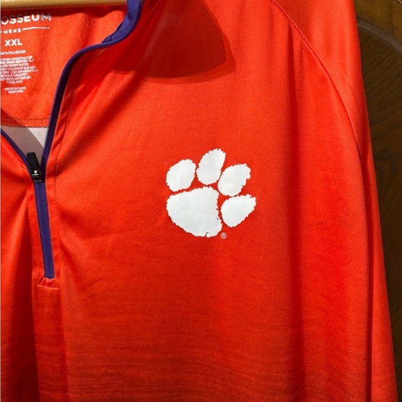 Clemson Tigers Colosseum 1/4 Zip Windshirt - Size XXL - Picture 3 of 8